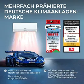 Kältebringer Kältebringer® Split Klimaanlage 18.000 BTU (5,3kW) Komplettset