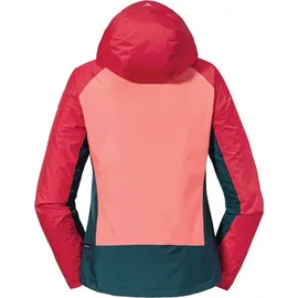 Schöffel Damen Regenjacke Jacket Wamberg L - Blau/Rosa - 46