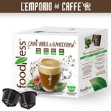 50 Kapseln Foodness Kaffeemaschine Grün & Ganoderma Modell Nescafe Dolce Gusto