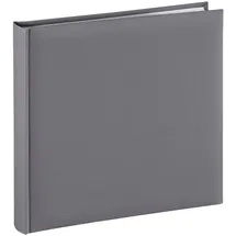 Hama Fotoalbum Jumbo 30x30 cm 80 weiße Seiten, grau