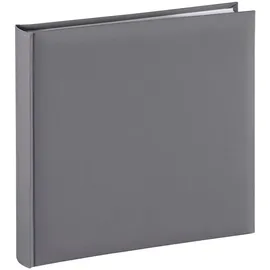 Hama Fotoalbum Jumbo 30x30 cm 80 weiße Seiten, grau