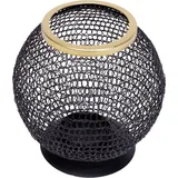 Trendline Laterne Metall 17 X 17 Cm Schwarz-gold Laterne - Trendline