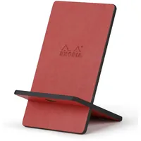 Rhodia Handyhalter italienischem Kunstleder 13x8x8,5 cm Nacarat 194414C