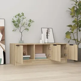 vidaXL Sonoma-Eiche TV-Schrank 102x35x36,5 cm Holzwerkstoff