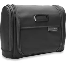 Briggs & Riley Baseline Toilettenartikel-Set, Schwarz, 11 Inch Deluxe Hangable Toiletry Kit