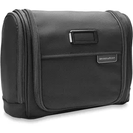 Briggs & Riley Baseline Toilettenartikel-Set, Schwarz, 11 Inch Deluxe Hangable Toiletry Kit