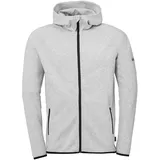 Uhlsport ID Kapuzenjacke Dark Grau Melange 164