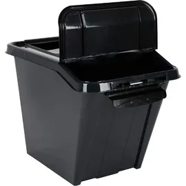 Plast Team ProBox Recycle Aufbewahrungsbox 58 l 1-tlg. schwarz