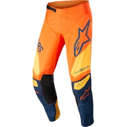 Alpinestars Racer Factory Jugend Motocross Hose, rot-blau, Größe 24