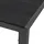INDA-EXCLUSIV Gartentisch anthrazit/schwarz 90x90x74cm-D691922
