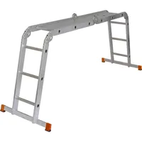 Krause Corda Gelenkleiter 4 x 3 Sprossen