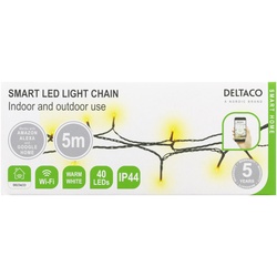 Deltaco Smart Home WiFi-Lichtband - 5m, 40 LED