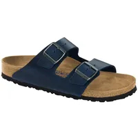 Birkenstock Arizona Weichbettung Nubukleder geölt blau 42