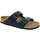 Birkenstock Arizona Weichbettung Nubukleder geölt blau 42