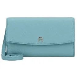 AIGNER Fashion Clutch Geldbörse Leder 12.5 cm  blau