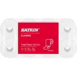 Katrin Toilettenpapier 250 3-lagig Recyclingpapier, 72 Rollen