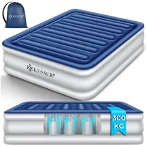 Kesser KESSER® Aufblasbare Matratze mit eingebauter elektrischer Pumpe integrierte erhöhte aufblasbare Matratze für Übernachtungsgäste mit Aufbewahrungstasche