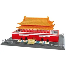 Wange Bricks Bausatz Tor des Himmlischen Friedens Peking 2-tlg. W5218