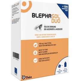 Thea Pharma GmbH Blephasol Duo 100 ml Lotion+100 Reinigungspads