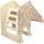 Small Foot Company Rutsche Giraffe Wildlife Holz Braun