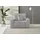OTTO home Loveseat FINNLEY Cord 120 x 85 x 86 cm Grau inkl. Zierkissen