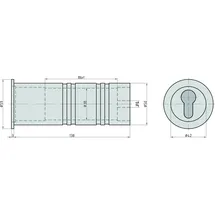 BASI 2140-0002 RT 101 Rohrtresor