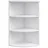 Vicco Ecki Wandregal 30 x 60 x 30 cm Weiß