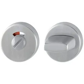 HOPPE ZT-Schlüsselrosette E42KVS, rund WC/SS Edelstahl matt TS 37-42