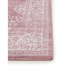 benuta pop Teppich Laury Rosa 160x230 cm - Vintage-Stil Teppich im Used-Look