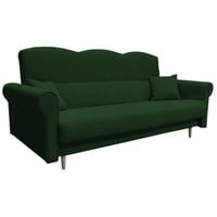 MOEBLO Schlafsofa TULIP, Kippsofa Sofa Klappsofa Bettfunktion Couch, mit Schlaffunktion und Bettkasten, - (BxHxT): 216x101x105cm grün