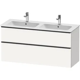 Duravit Me by Starck Doppelwaschtisch mit D-Neo Waschtischunterschrank mit 2 Auszügen B: 130 H: 62.5
