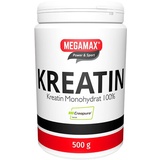 MEGAMAX Kreatin Monohydrat 100% Pulver 500 g