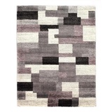 Novel Webteppich, Grau, flieder Textil, rechteckig, 160 cm in verschiedenen Größen erhältlich, Teppiche | Böden, Teppiche, Moderne Teppiche