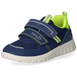 superfit SPORT7 Mini Sneaker, BLAU/GELB 8010, 25 EU