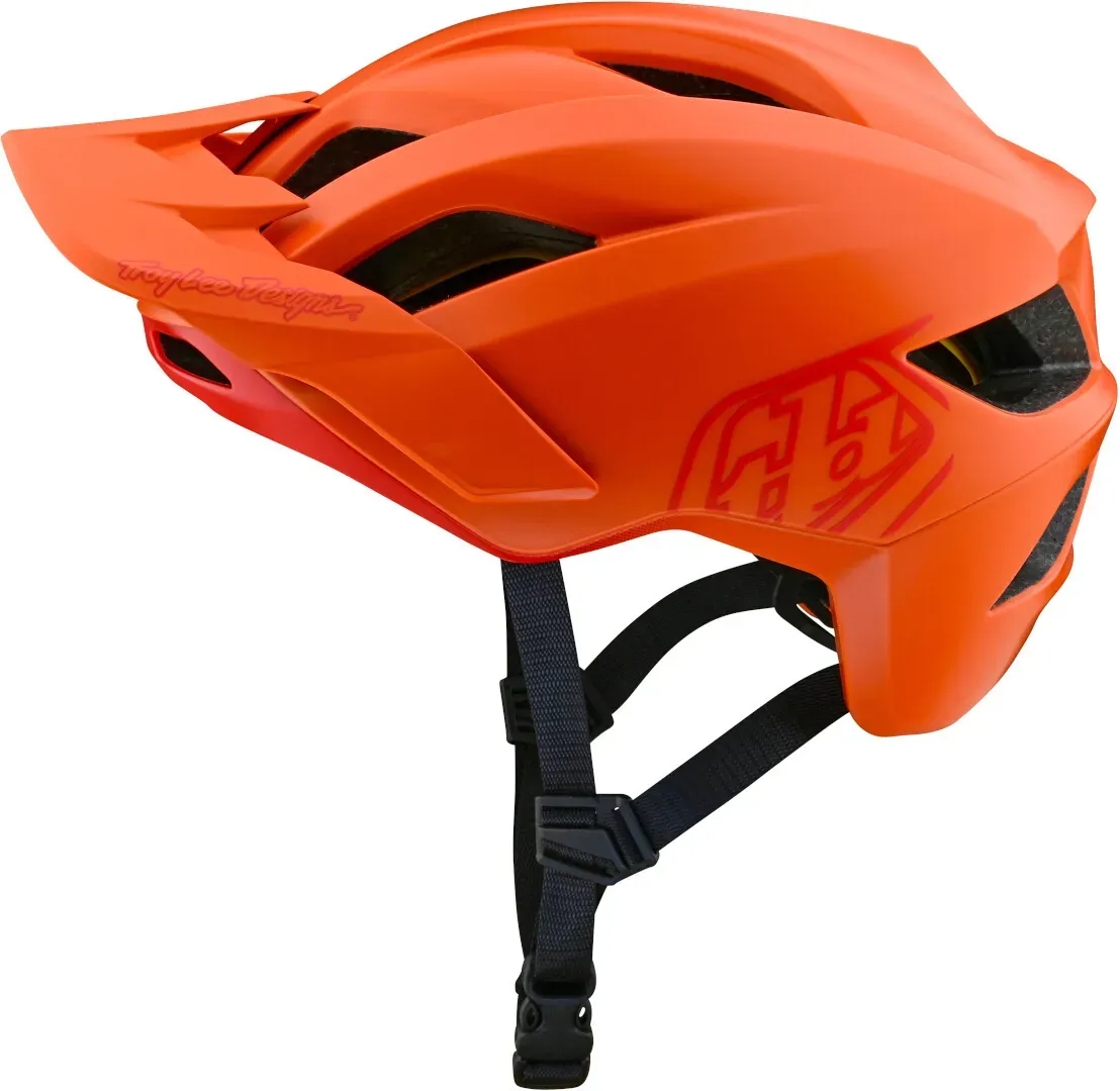 Troy Lee Designs Flowline MIPS Point Fietshelm, oranje, M L Voorman