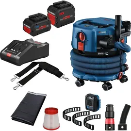 Bosch Akku-Staubsauger GAS 18V-12 MC / 1x 8,0 + 1x 12,0 Ah ProCORE + Ladegerät