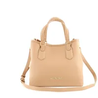 Valentino Shopper »BRIXTON«, Handtasche Damen Tasche Damen Schultertasche Henkeltasche, Gr. B/H/T: 28 cm x 24 cm x 17 cm, BEIGE,