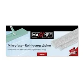 MAXXMEE Ersatz-Wischtuch 2er-Set - grau
