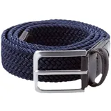 Brax Flechtgürtel Leder/Polyester/Elasthan Blau 100