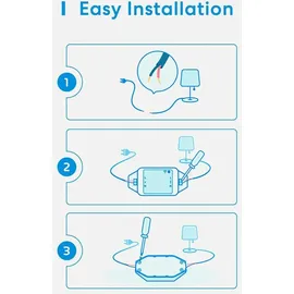 Meross Smart Wi-Fi Switch 1 St. Weiß