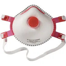 tecwerk Atemschutzmaske Snake FFP3/V NR m.Ausatemventil TECWERK