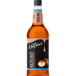 Da Vinci Gourmet Haselnuss OHNE ZUCKER Sirup 1,0 l 5018010001882 Da Vinci Gourmet