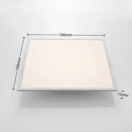 LINDBY Stenley 1-flammig weiß Aluminium