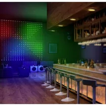 Sygonix Lichtervorhang Innen 230 V/50 Hz 400 RGB per App steuerbar, mit Farbwechsel, dimmbar, mit Flackereffekt, Timer