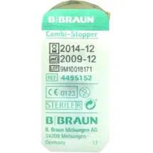 B. Braun Katheter COMBI STOPPER Verschlusskonen blau 1 St.
