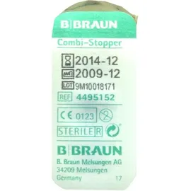 B. Braun Katheter COMBI STOPPER Verschlusskonen blau 1 St.