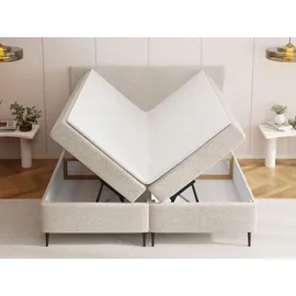 WFL GROUP Allen 160 x 200 cm H4 Weiß