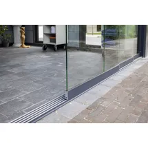 Telluria Glasschiebewände für Pavillon Singolo 4836 445 x 240 cm Transparent