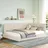 Flieks Schlafsofa Flieks 140 x 200 cm Holz, MDF beige
