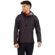 Klättermusen Asynja Regenjacke Herren Schwarz/Grau M